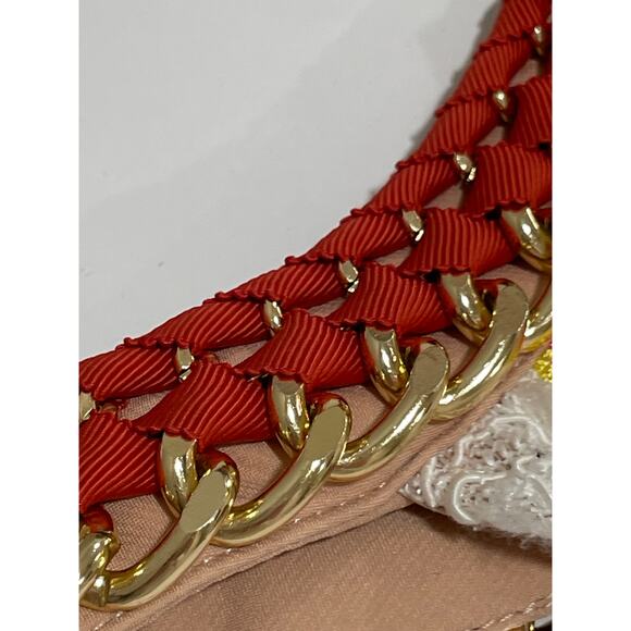 Belle by Badgley Mischka Eve Dress Floral Lace Size 8 NWT - Picture 6 of 14